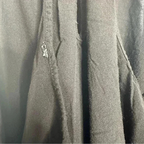 Spaghetti Strap Tank Top Flowy Black Size Extra Small - Picture 8 of 16